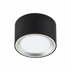 Luminaires Nordlux Plafonnier Nordlux Fallon LED Noir, 1 lumière* Éclairage Led