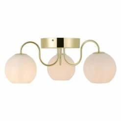 Luminaires Nordlux Plafonnier Nordlux FRANCA Laiton, 3 lumières