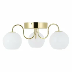 Luminaires Nordlux Plafonnier Nordlux FRANCA Laiton, 3 lumières