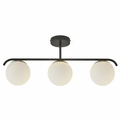 Luminaires Nordlux Plafonnier Nordlux GRANT Noir, 3 lumières