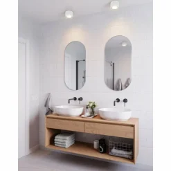 Luminaires Scandinaves-Luminaires Nordlux Plafonnier Nordlux LANDON LED Blanc, 1 lumière