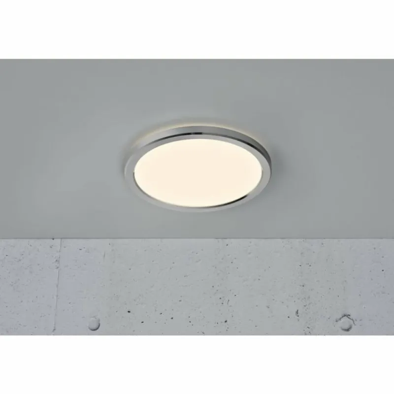 Luminaires Nordlux Plafonnier Nordlux OJA LED Chrome, 1 lumière* Éclairage Led