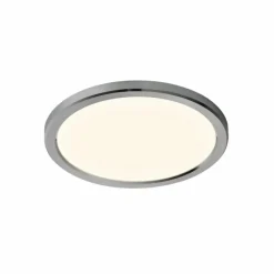 Luminaires Nordlux Plafonnier Nordlux OJA LED Chrome, 1 lumière* Éclairage Led