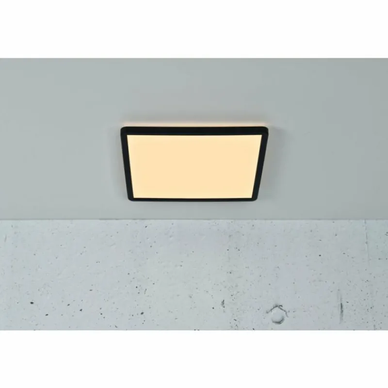 Luminaires Nordlux Plafonnier Nordlux OJA LED Noir, 1 lumière* Éclairage Led
