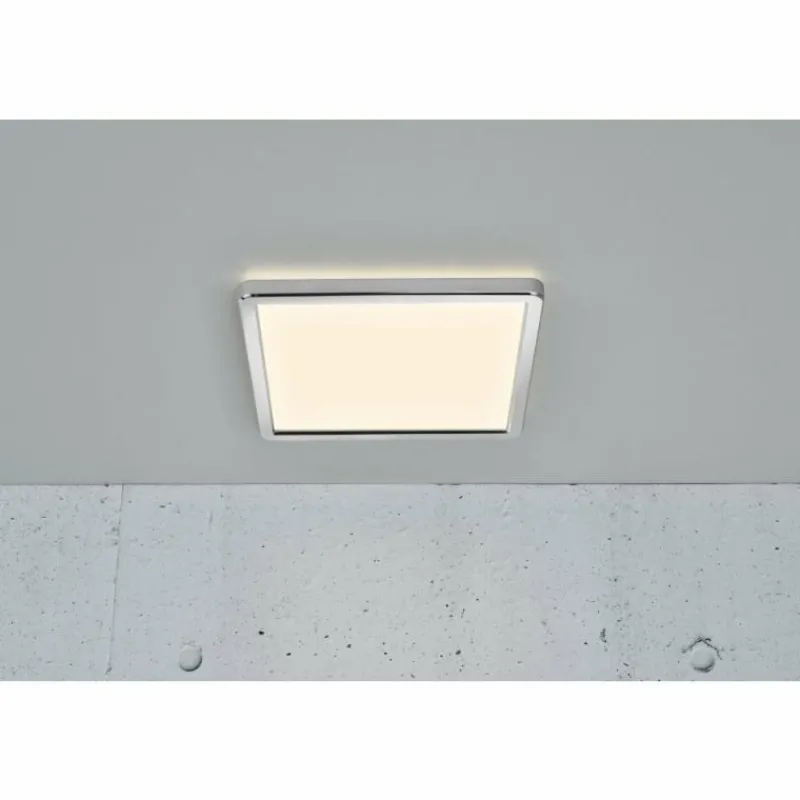 Luminaires Nordlux Plafonnier Nordlux OJA LED Chrome, 1 lumière* Éclairage Led