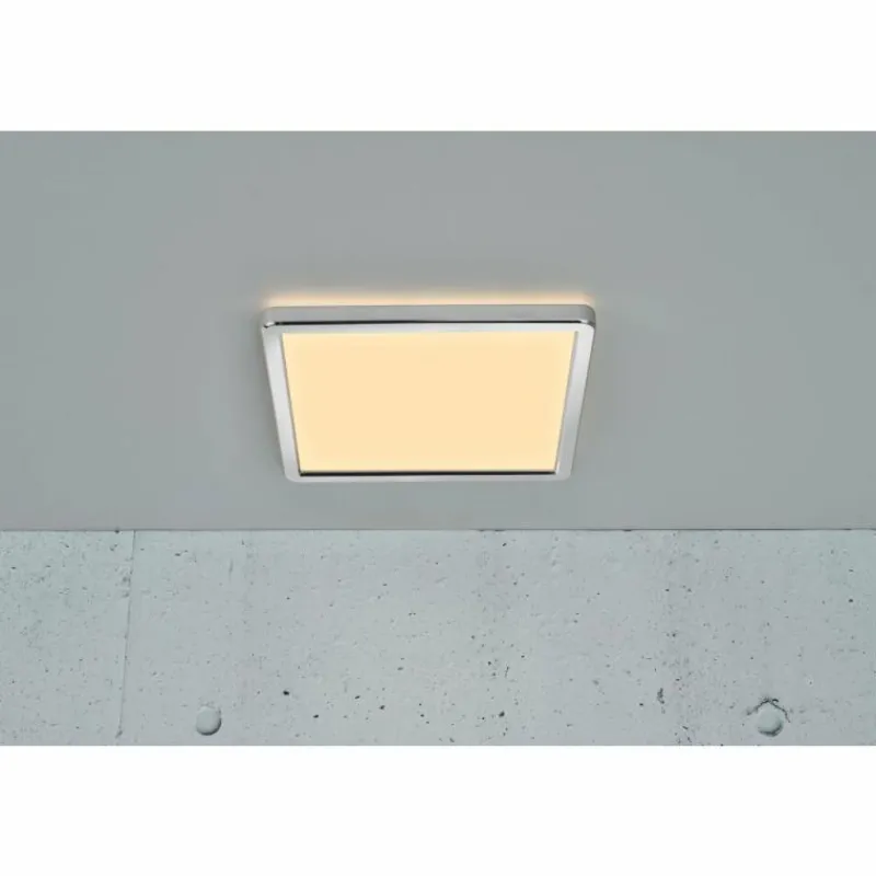 Luminaires Nordlux Plafonnier Nordlux OJA LED Chrome, 1 lumière* Éclairage Led