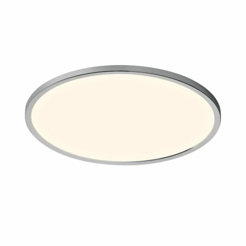 Luminaires Nordlux Plafonnier Nordlux OJA LED Chrome, 1 lumière* Éclairage Led