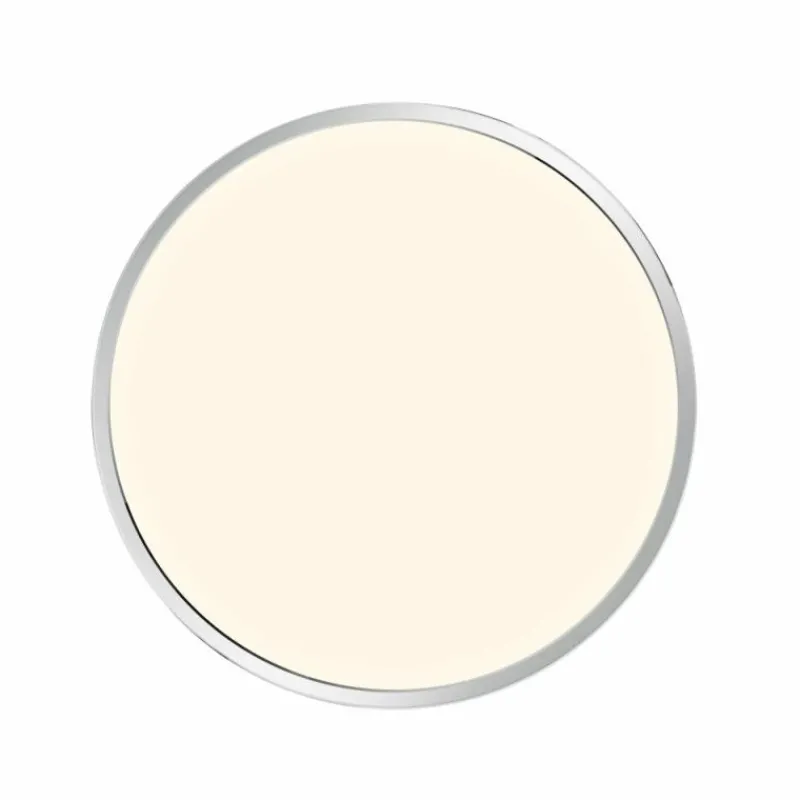 Luminaires Nordlux Plafonnier Nordlux OJA LED Chrome, 1 lumière* Éclairage Led