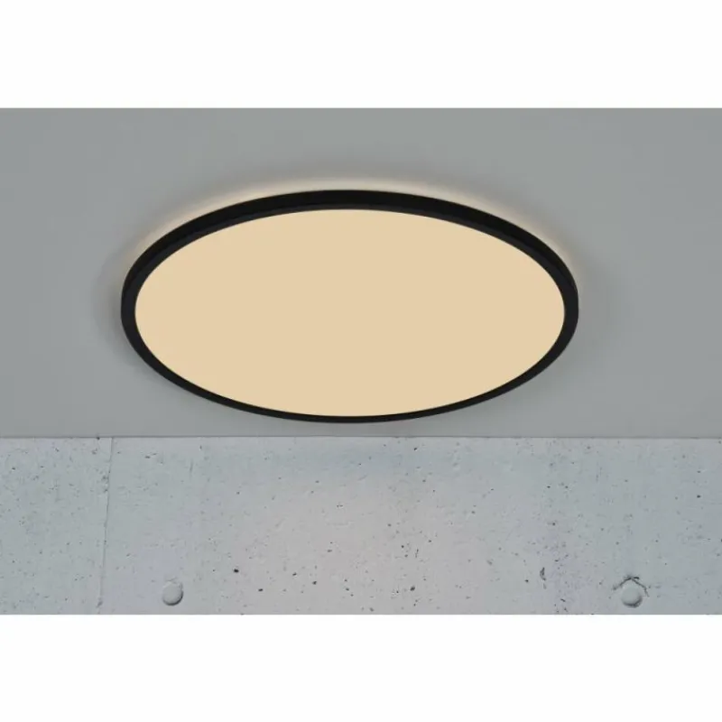 Luminaires Nordlux Plafonnier Nordlux OJA LED Noir, 1 lumière* Éclairage Led