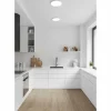 Luminaires Nordlux Plafonnier Nordlux OJA LED Blanc, 1 lumière, Détecteur de mouvement* Éclairage Led