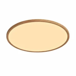 Lampes En Bois-Luminaires Nordlux Plafonnier Nordlux OJA LED Couleur bois, 1 lumière