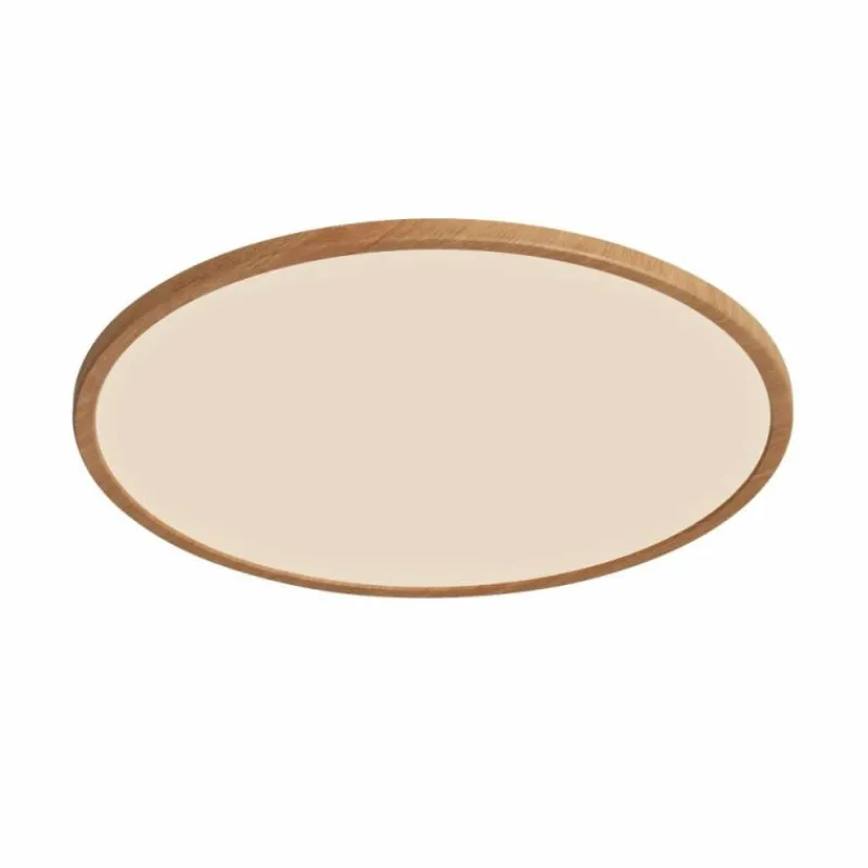 Lampes En Bois-Luminaires Nordlux Plafonnier Nordlux OJA LED Couleur bois, 1 lumière