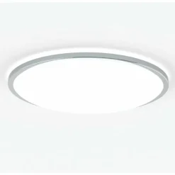 Luminaires Nordlux Plafonnier Nordlux THEROS LED Chrome, 1 lumière* Éclairage Led