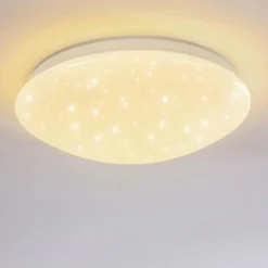 hofstein Plafonnier Norton Star LED Blanc, 1 lumière* Éclairage Led
