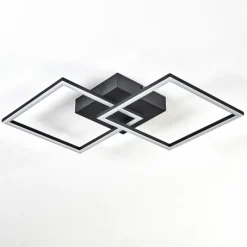 hofstein Plafonnier Obo LED Noir, 1 lumière