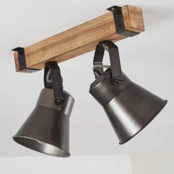 Lampes Vintages & Rétros-hofstein Plafonnier Oksbol Bois clair, 2 lumières