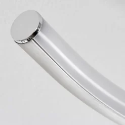 hofstein Plafonnier Olok LED Nickel mat, 1 lumière, Télécommandes