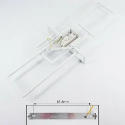 hofstein Plafonnier Omega LED Blanc, 1 lumière