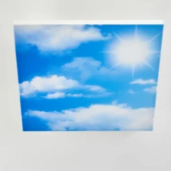 hofstein Plafonnier Onlaj LED Blanc, 1 lumière, Télécommandes