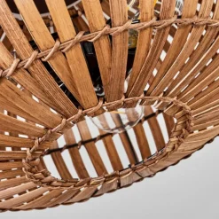 Luminaires Scandinaves-hofstein Plafonnier Oravi Brun foncé, Écru, Noir, 3 lumières