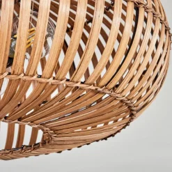 Luminaires Scandinaves-hofstein Plafonnier Oravi Brun foncé, Écru, Noir, 3 lumières