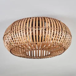 Luminaires Scandinaves-hofstein Plafonnier Oravi Brun foncé, Écru, Noir, 3 lumières