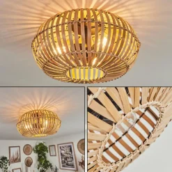 Luminaires Scandinaves-hofstein Plafonnier Oravi Noir, 3 lumières