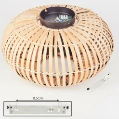 Luminaires Scandinaves-hofstein Plafonnier Oravi Noir, 3 lumières