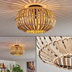 Luminaires Scandinaves-hofstein Plafonnier Oravi Noir, 1 lumière