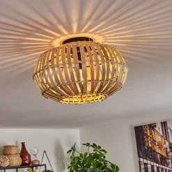 Luminaires Scandinaves-hofstein Plafonnier Oravi Noir, 1 lumière