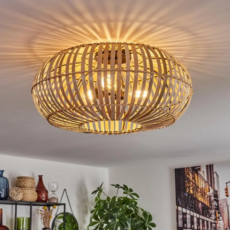 Luminaires Scandinaves-hofstein Plafonnier Oravi Noir, 3 lumières