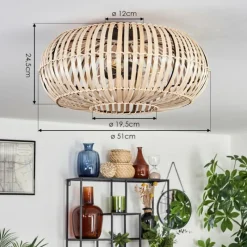 Luminaires Scandinaves-hofstein Plafonnier Oravi Noir, 3 lumières