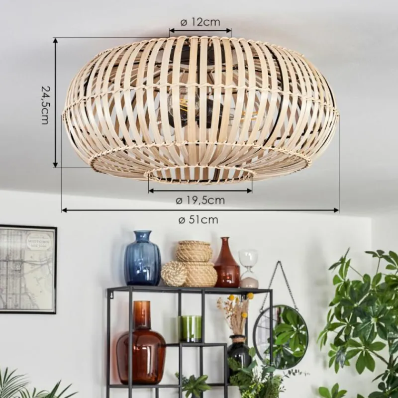 Luminaires Scandinaves-hofstein Plafonnier Oravi Noir, 3 lumières