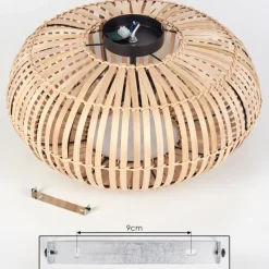 Luminaires Scandinaves-hofstein Plafonnier Oravi Noir, 3 lumières