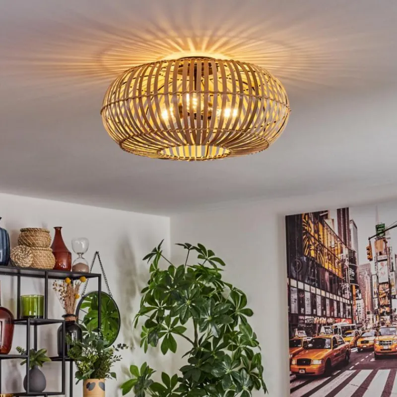 Luminaires Scandinaves-hofstein Plafonnier Oravi Noir, 3 lumières