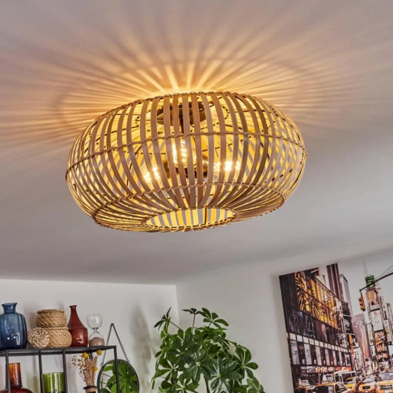 Luminaires Scandinaves-hofstein Plafonnier Oravi Noir, 3 lumières