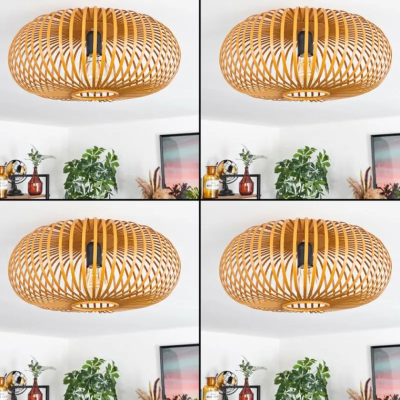 Lampes Industrielles-hofstein Plafonnier Oravi Ocre, 1 lumière