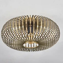 hofstein Plafonnier Oravi Vieux laiton, 1 lumière* Plafonniers