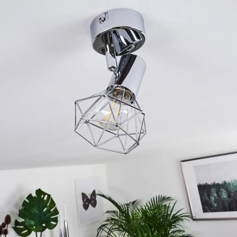 hofstein Plafonnier Orebro Chrome, 1 lumière