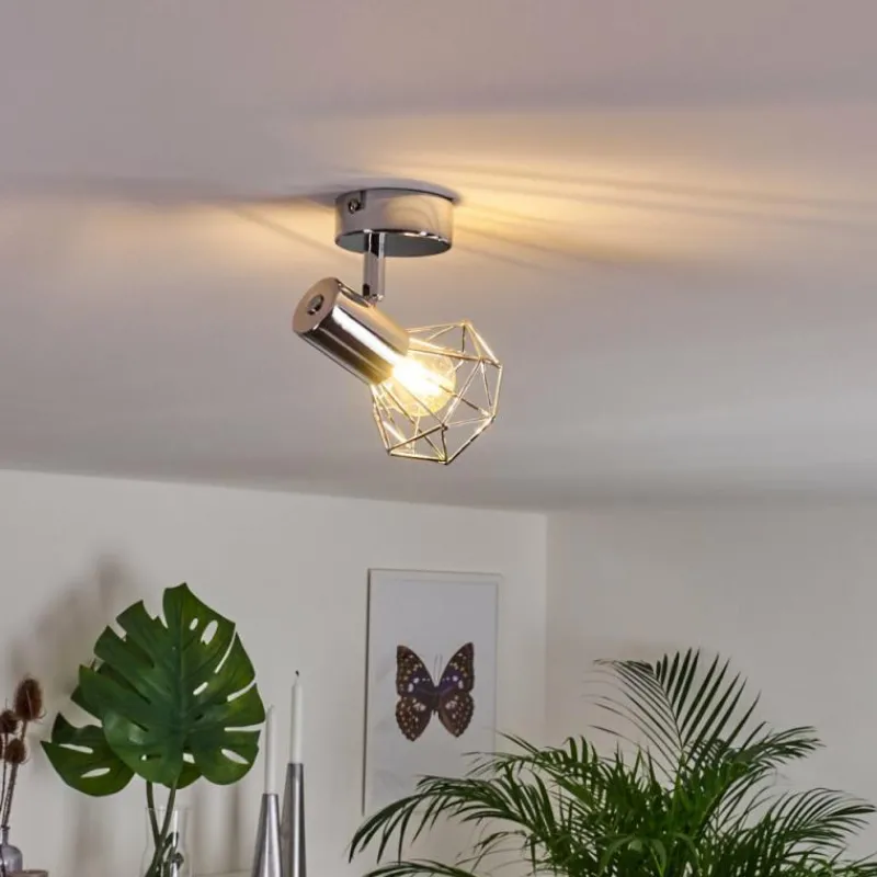 hofstein Plafonnier Orebro Chrome, 1 lumière