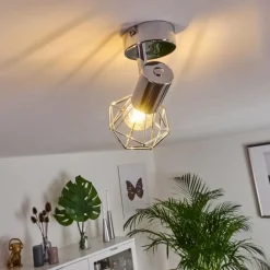 hofstein Plafonnier Orebro Chrome, 1 lumière