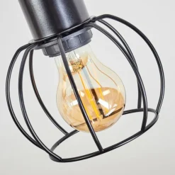 hofstein Plafonnier Orkanger Noir, 4 lumières* Spots Et Projecteurs