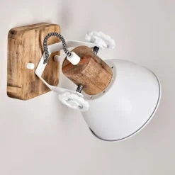 Lampes Vintages & Rétros-hofstein Plafonnier Orny Blanc, 1 lumière