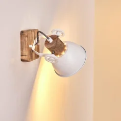 Lampes Vintages & Rétros-hofstein Plafonnier Orny Blanc, 1 lumière