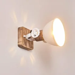 Lampes Vintages & Rétros-hofstein Plafonnier Orny Blanc, 1 lumière