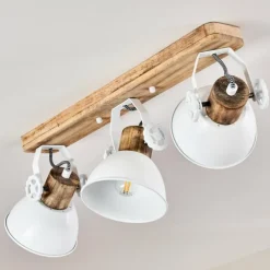 Lampes Vintages & Rétros-hofstein Plafonnier Orny Blanc, 3 lumières