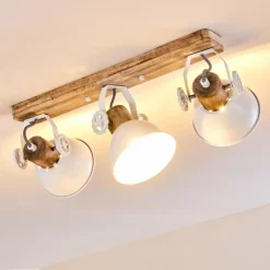Lampes Vintages & Rétros-hofstein Plafonnier Orny Blanc, 3 lumières