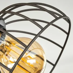 Lampes Industrielles-hofstein Plafonnier Orny Brun, Écru, 3 lumières