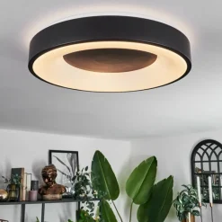 hofstein Plafonnier Palanko LED Blanc, 1 lumière, Télécommandes