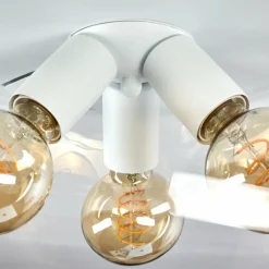 hofstein Plafonnier Palibatz Blanc, 3 lumières